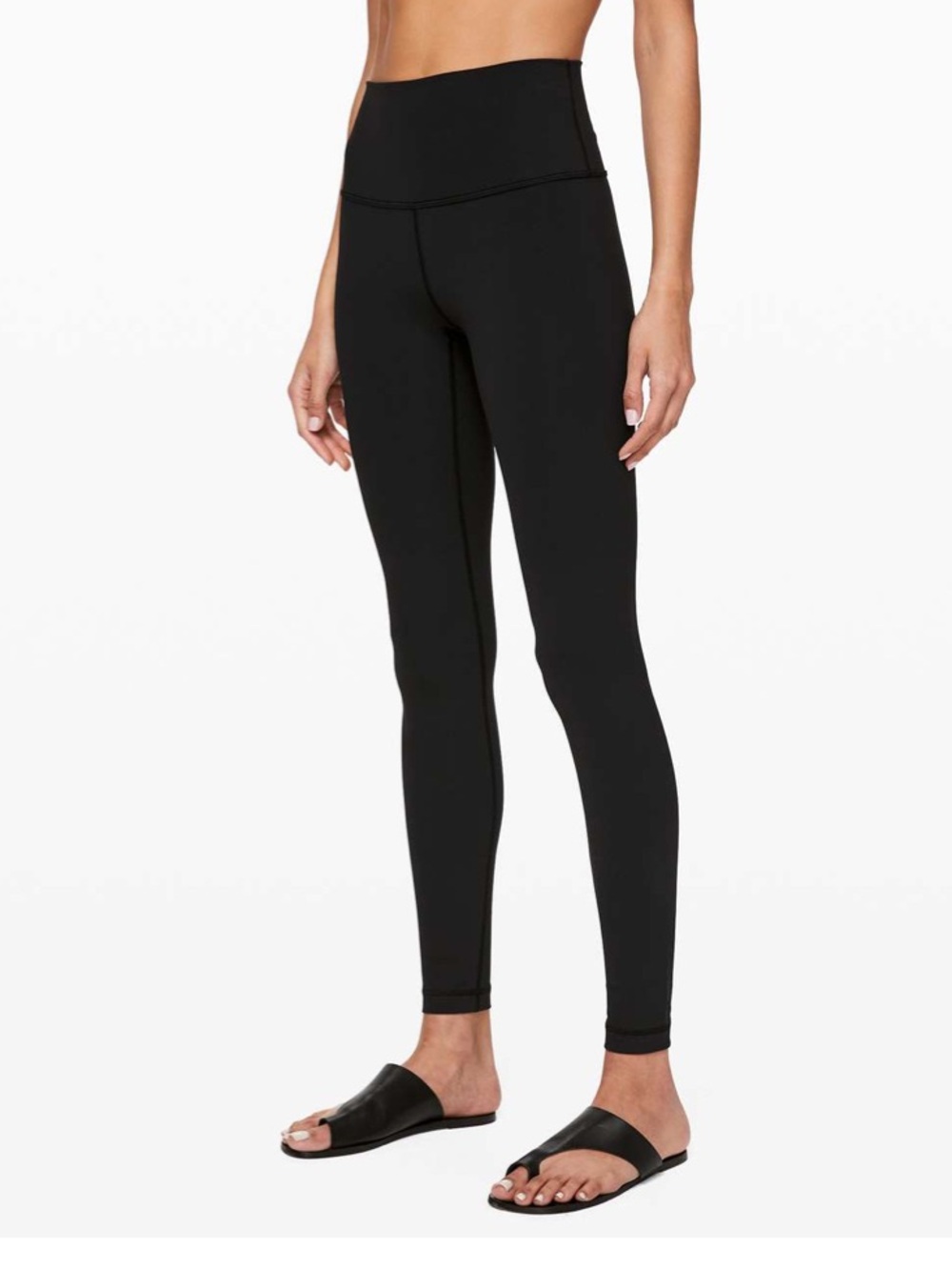 Lululemon Wunder Under High-Rise Tight 28" Black *Full-On Luxtreme Size 4